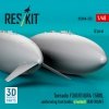 RESKIT RSU48-0552 Tornado F3/GR1/GR4 1500L underwing fuel tanks (riveted) (RAF/RSAF) (2 pcs) (3D Printed) (1/48)
